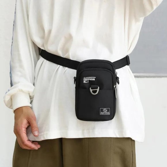 NEW / Men's bag / shoulder-belt-crossbody / GRAY - Picture 12 of 15